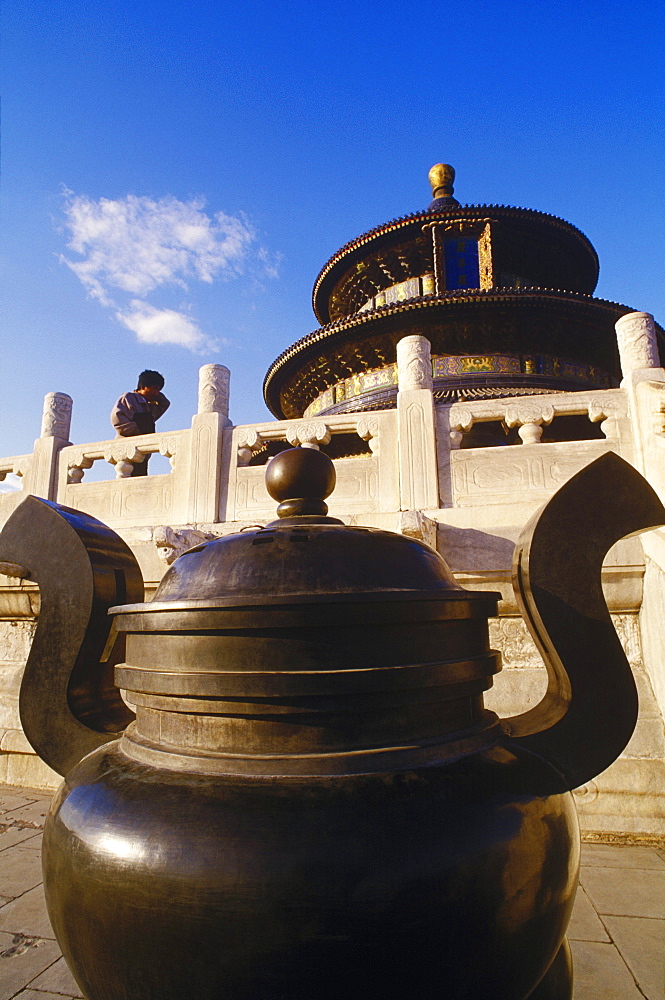 Low angle view of a monument, Temple of Heaven, Beijing, China