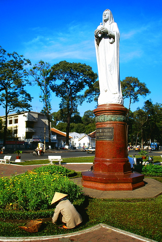 Virgin Mary statue, Ho Chi Minh City (formerly Saigon) Vietnam