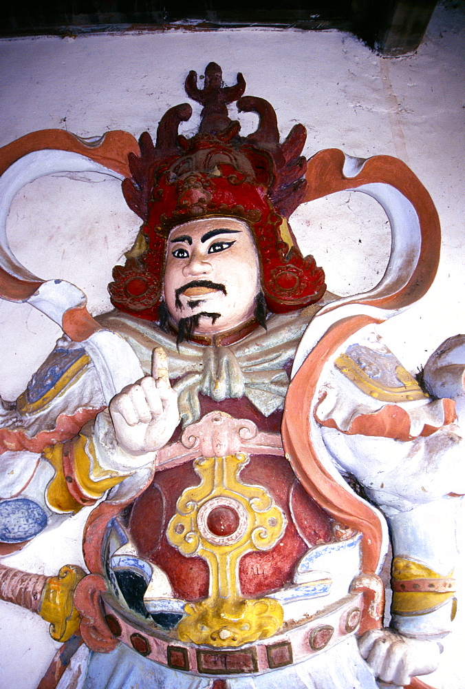 Temple Guardian, Thien Mu Pagoda, Hue, Vietnam