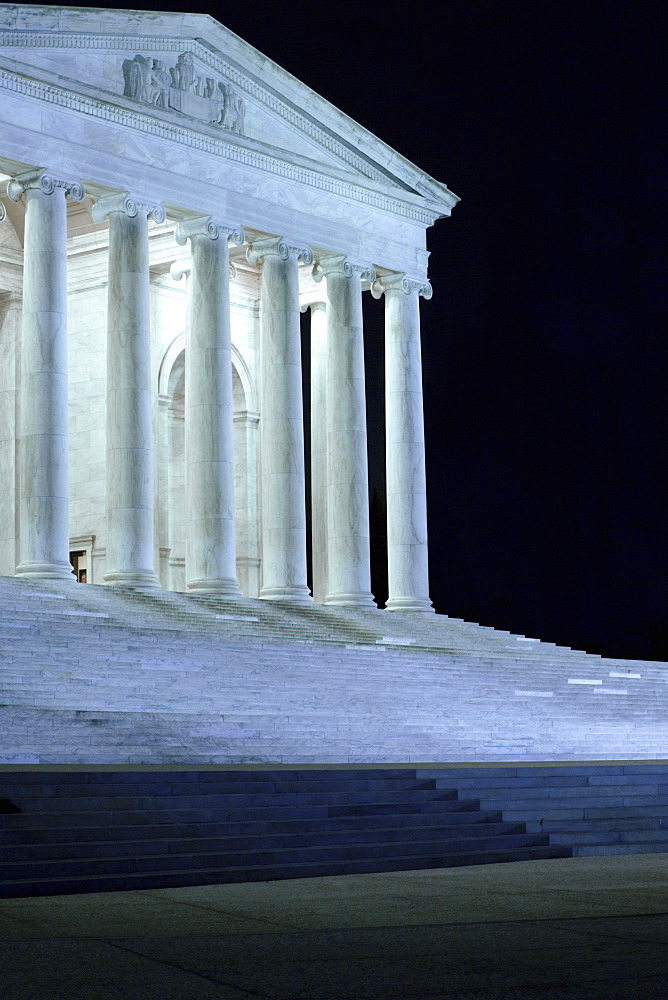 Low angle view of a building, Jefferson Memorial, Washington DC, USA