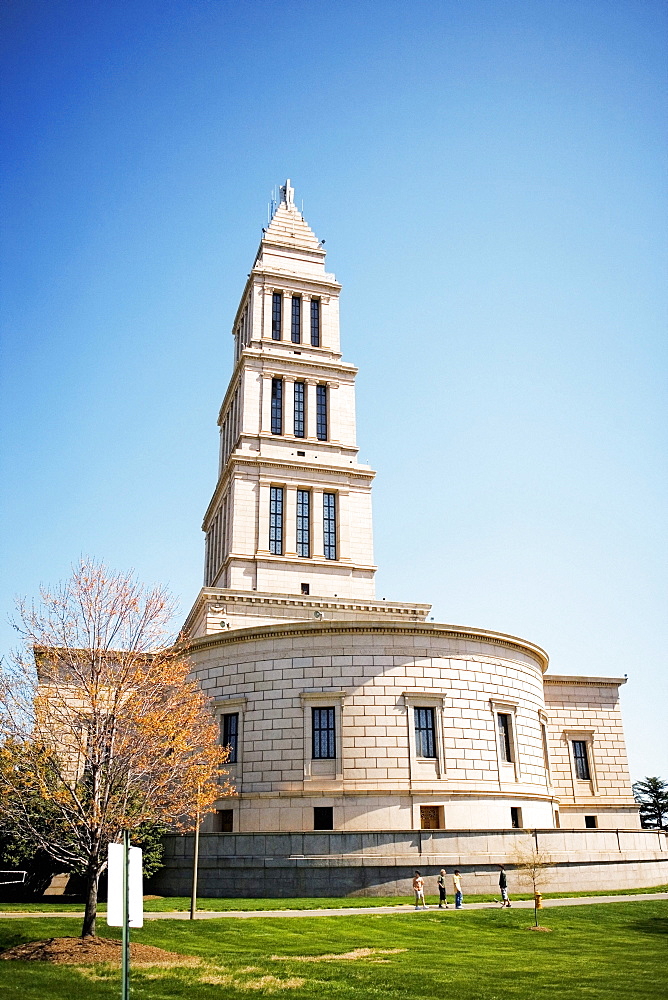 Facade of George Washington Masonic National Memorial, Alexandria, Virginia, USA