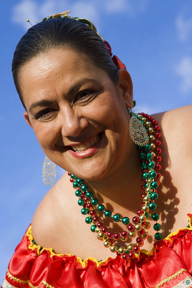 Portrait of a mature woman smiling