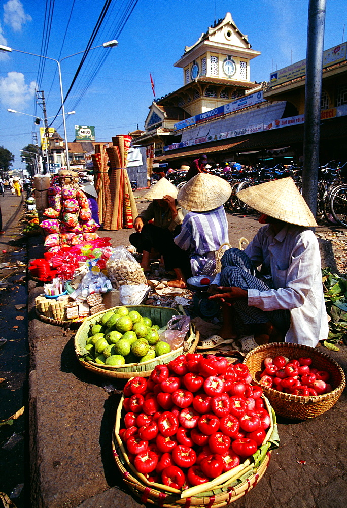 Sidewalk market, Chinatown, Ho Chi Minh City (formerly Saigon) Vietnam