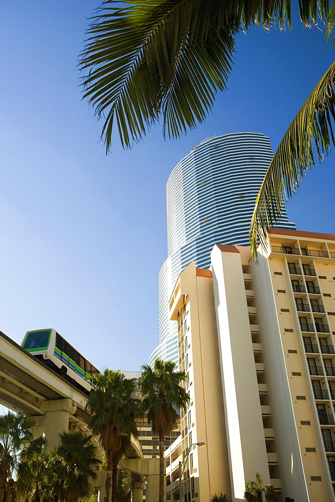 Low angle view of a building, Miami, Florida, USA