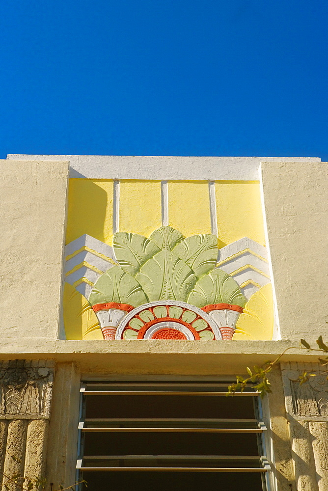 High section view of a building, Miami, Florida, USA