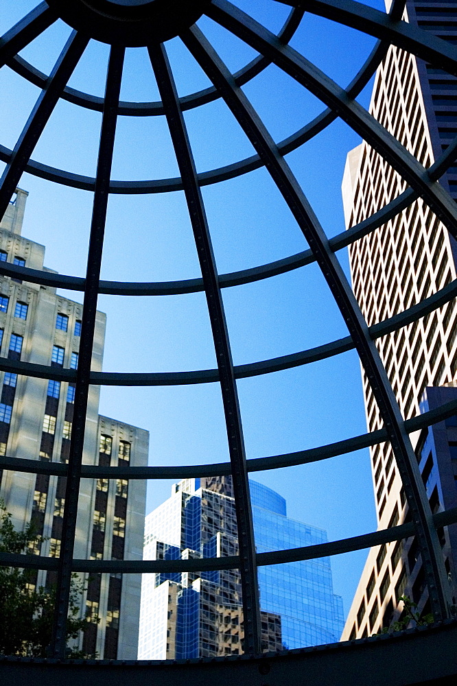 Low angle view of an atrium, Boston, Massachusetts, USA