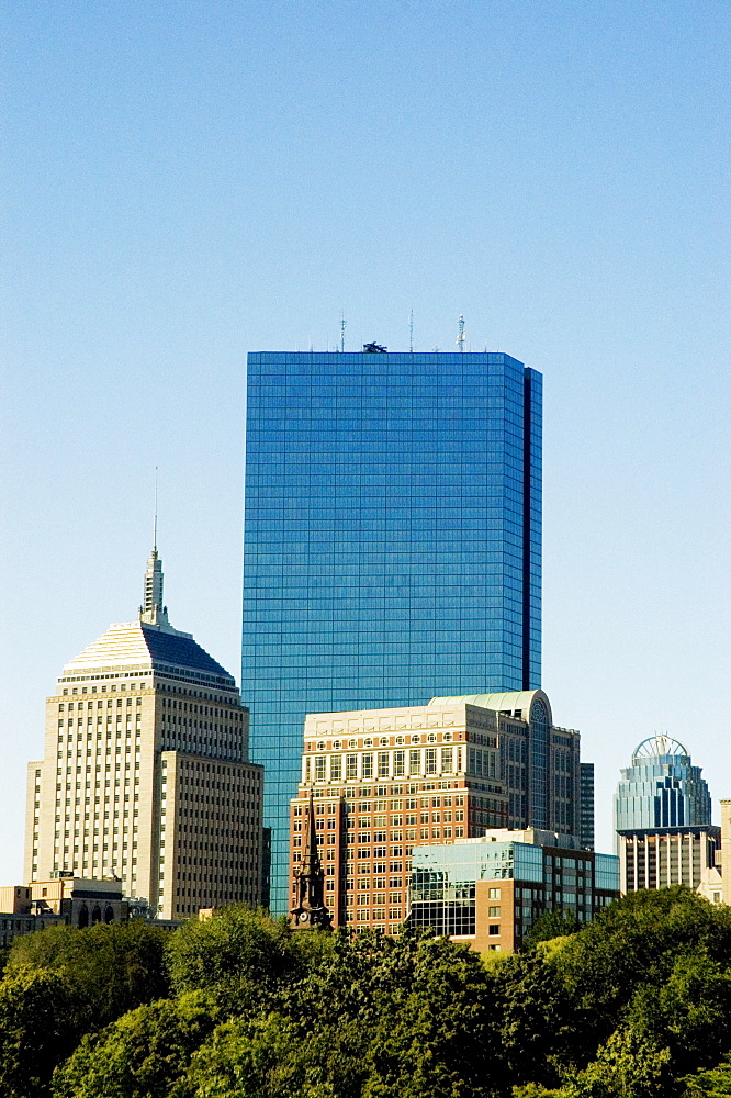 Skyscrapers in a city, Boston, Massachusetts, USA