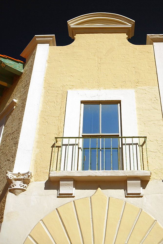 Low angle view of a balcony