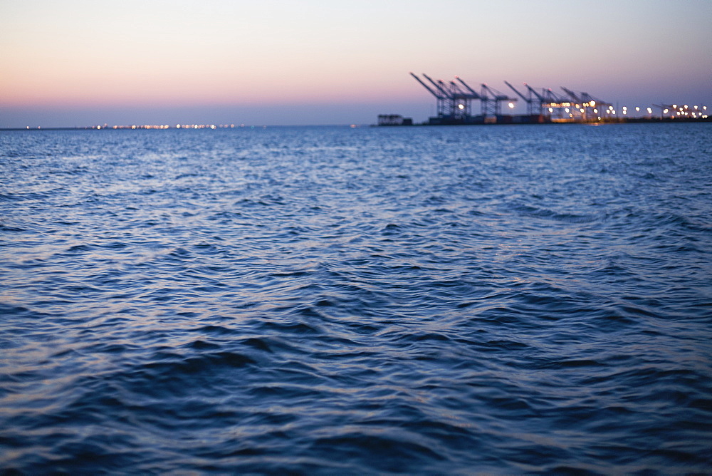 Loading Cranes, Norfolk, Virginia, United States of America