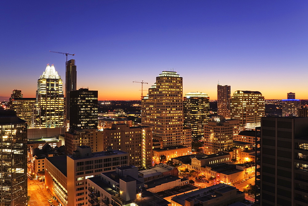 City Skyline, Austin, Texas, United States of America