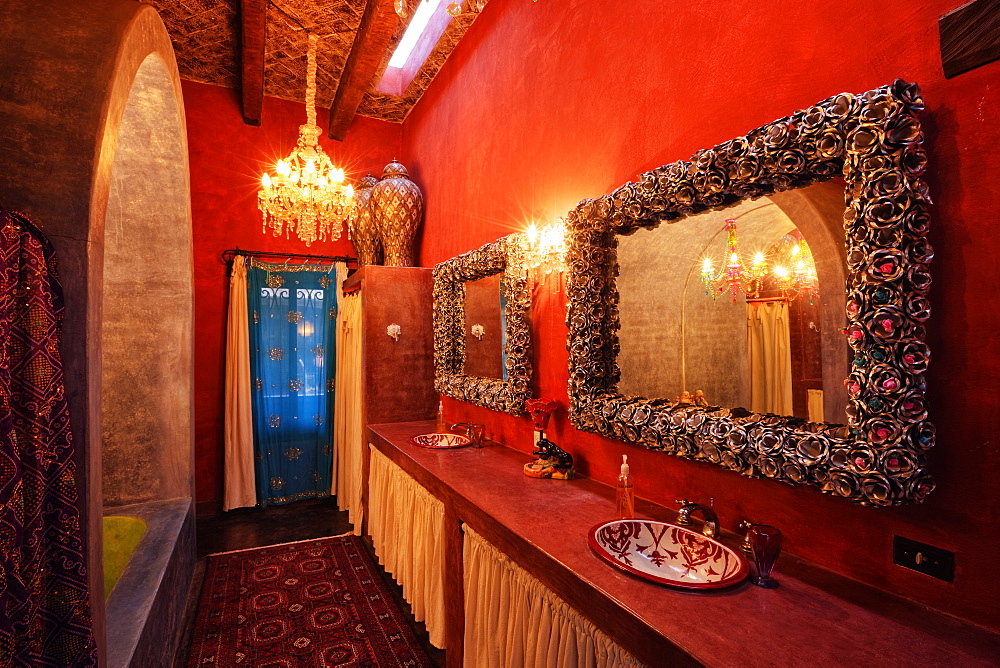 Mexican Bathroom, San Miguel de Allende, Guanajuato, Mexico