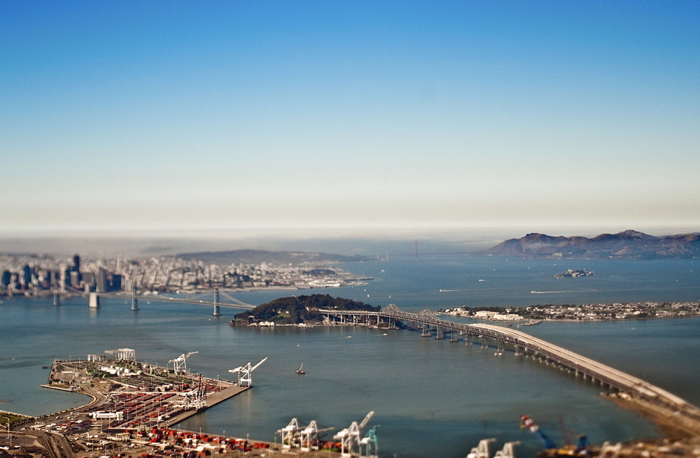 San Francisco Bay and Downtown, San Francisco, California, United States of America