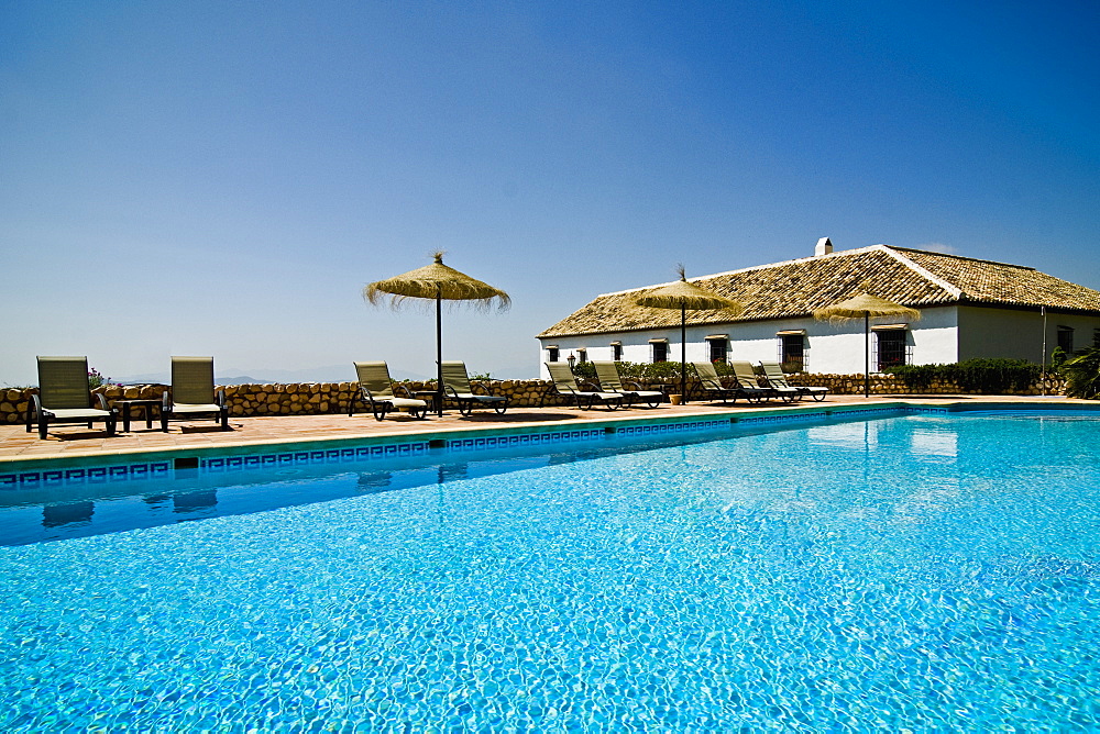 Hotel Pool, Antequera, Andalucia, Spain