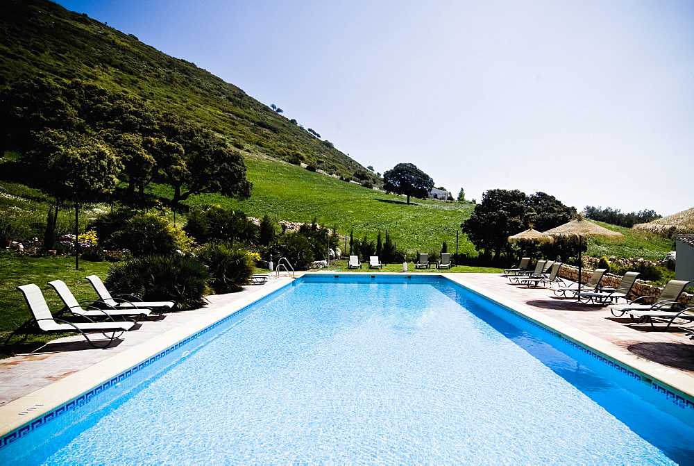 Hotel Pool, Antequera, Andalucia, Spain