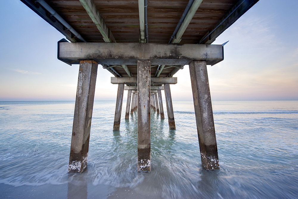 Naples Pier at Dawn, Naples, Florida, United States of America