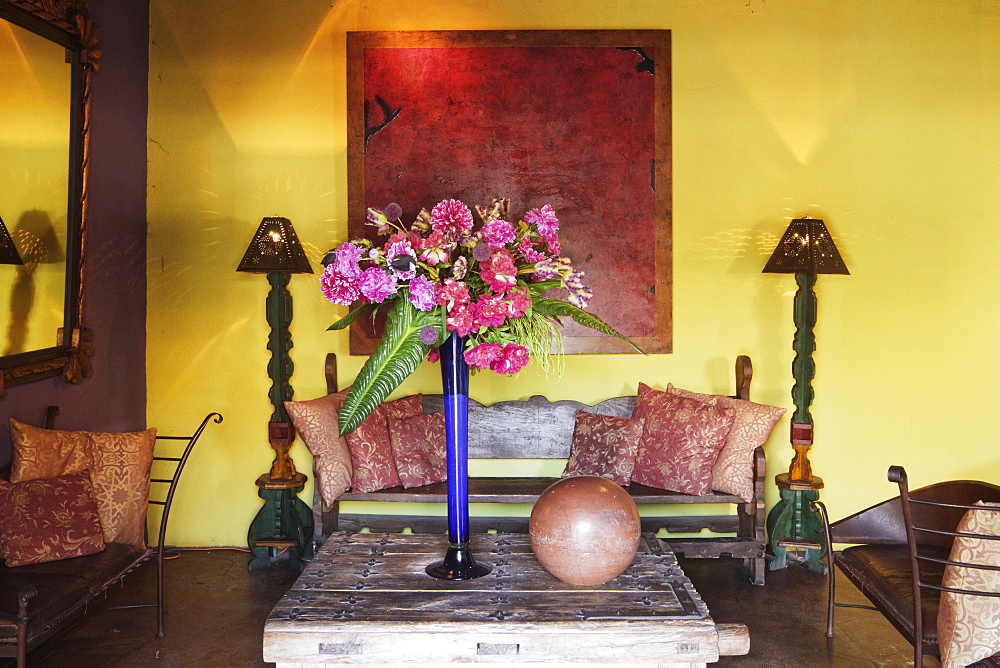 Rustic Living Room, Todos Santos, Baja California, Mexico