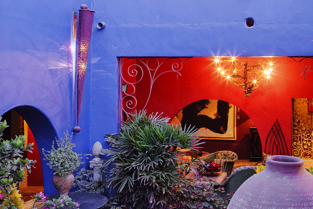 Interior Decoration in the Hotel California, Todos Santos, Baja California, Mexico