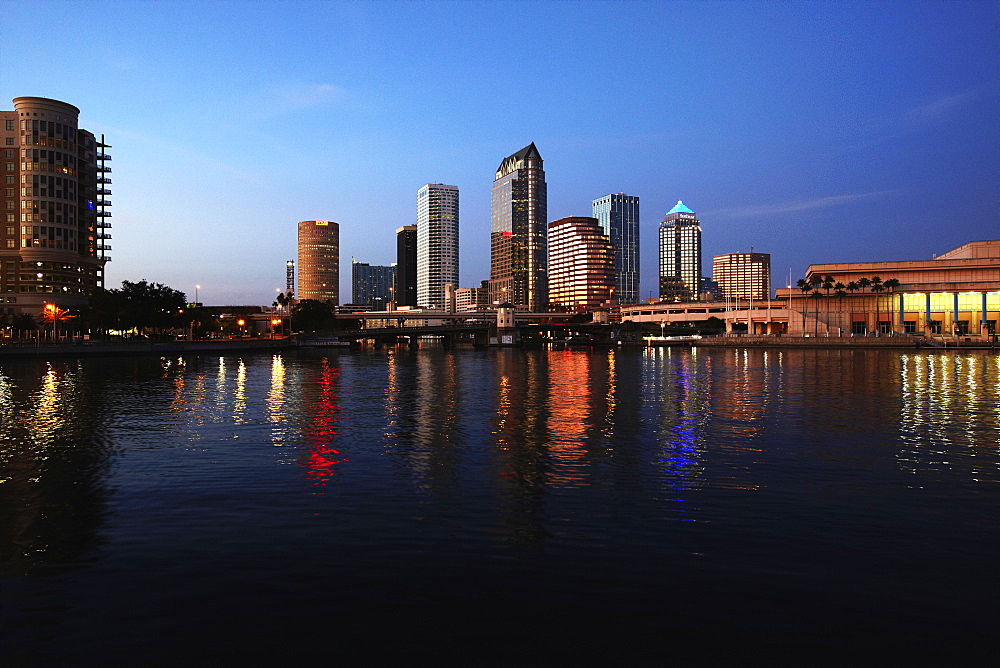 Tampa Skyline, Tampa, Florida, USA