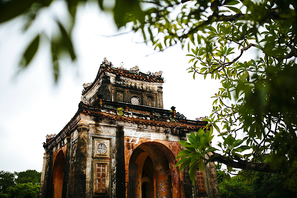 Tu Duc's tomb, also known as the Summer Palace, in Hue, Vietnam