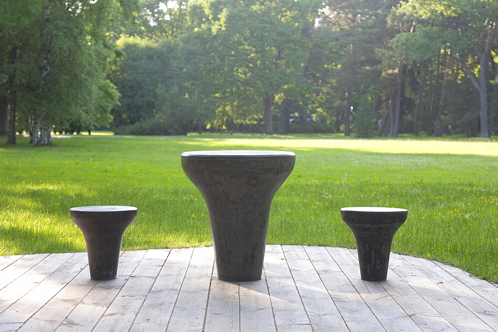 Chess Table at a Park, Estonia