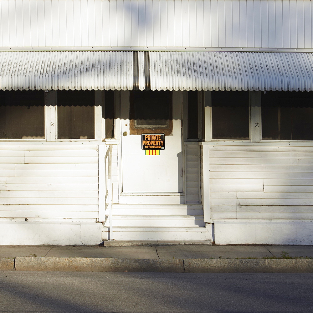 Private Property Sign, Bradenton, Florida, USA