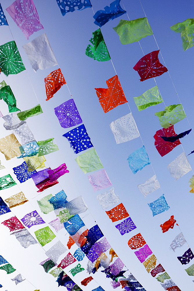 Decorative Streamers, San Miguel de Allende, Guanajuato, Mexico