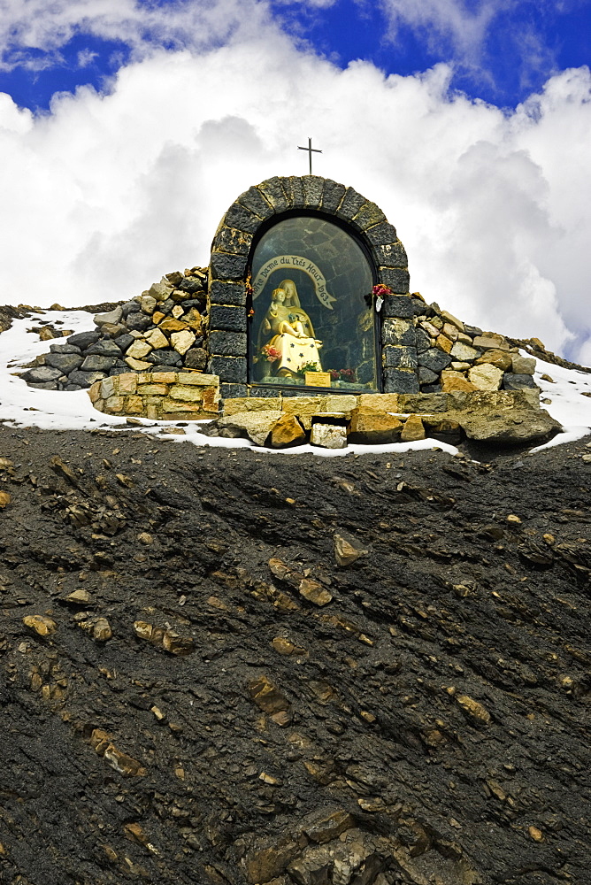 Shrine on Mountainside, Alpes Maritimes, France, Europe