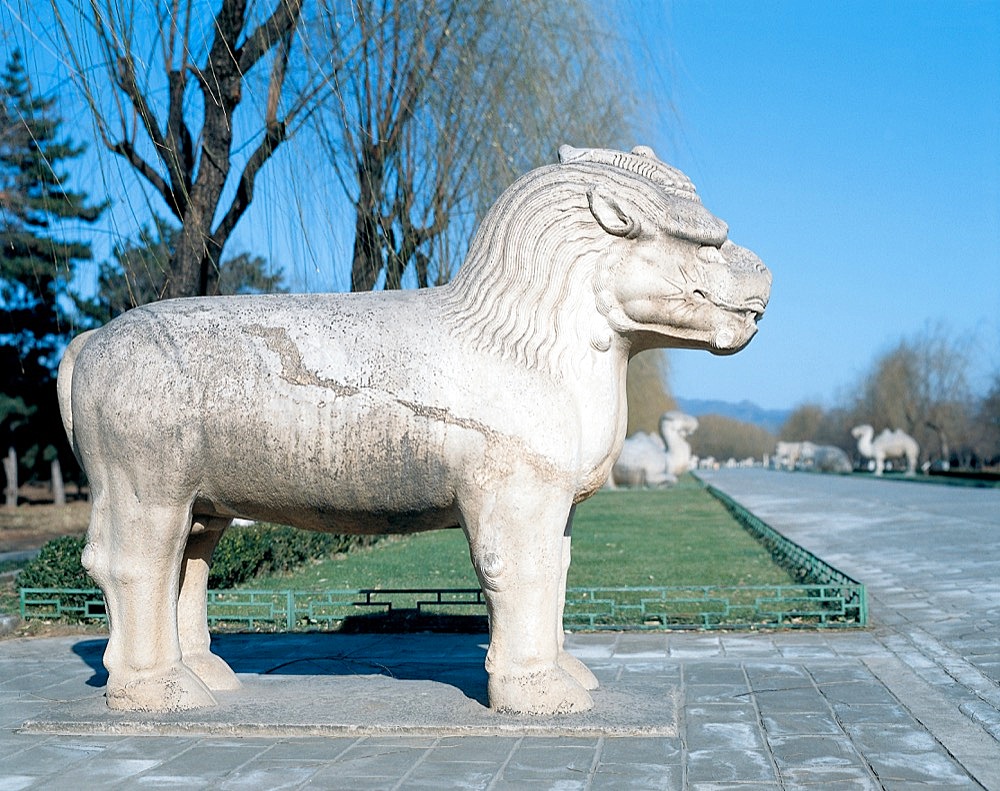 Sculpture along the Sacred Way in Ming Tombs, Beijing