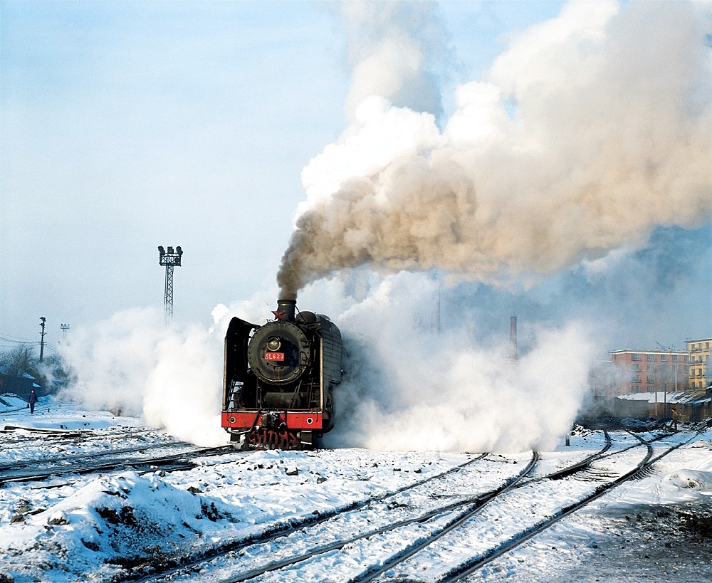 Locomotive in Northeast China