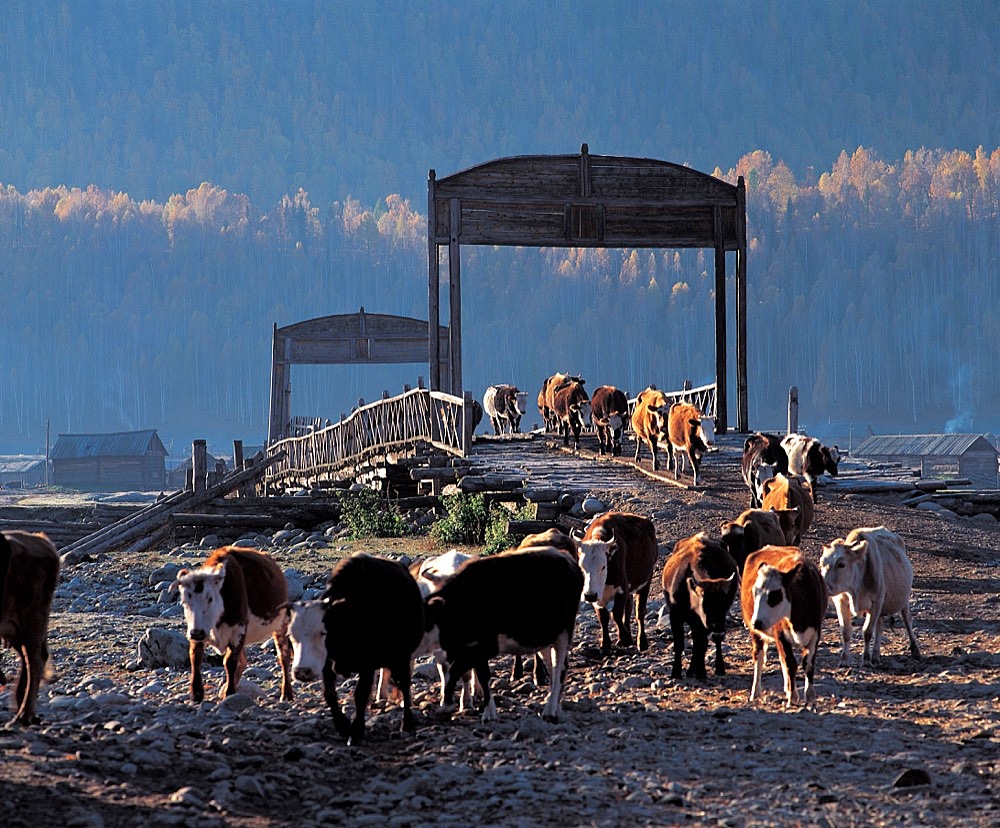Hemu county, Xinjiang