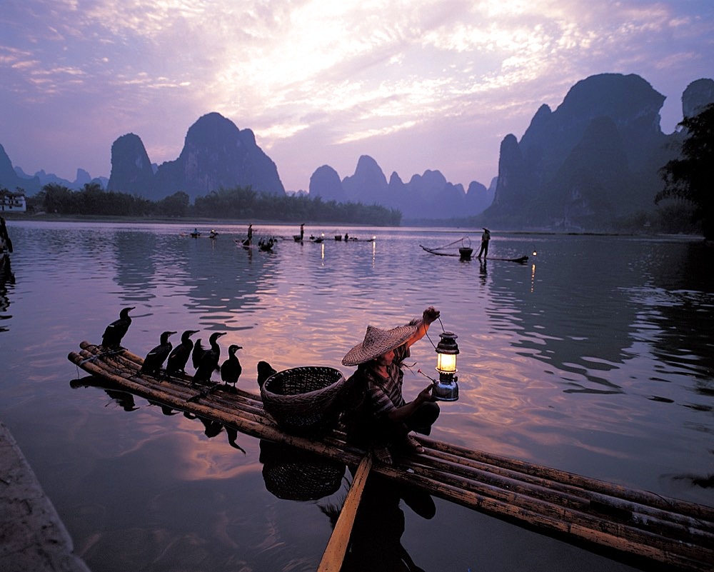 Lijiang River in Guilin, Guangxi