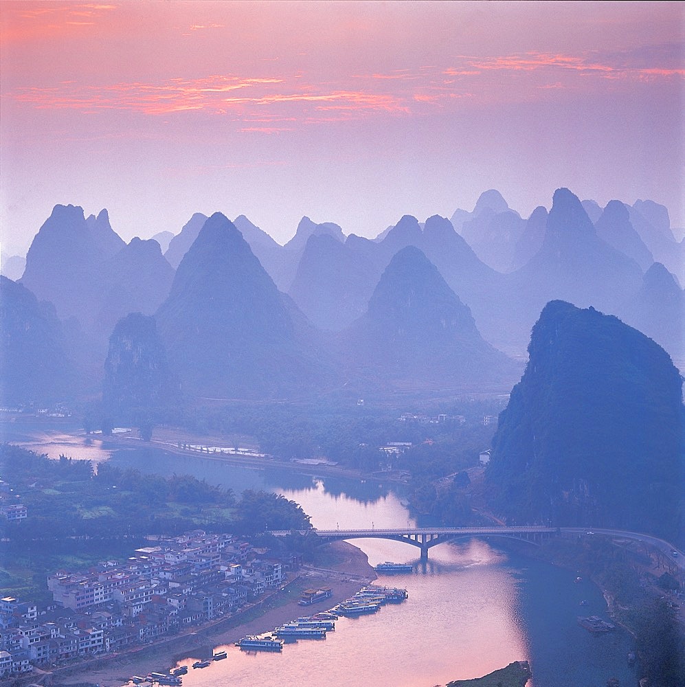 Lijiang River in Guilin, Guangxi