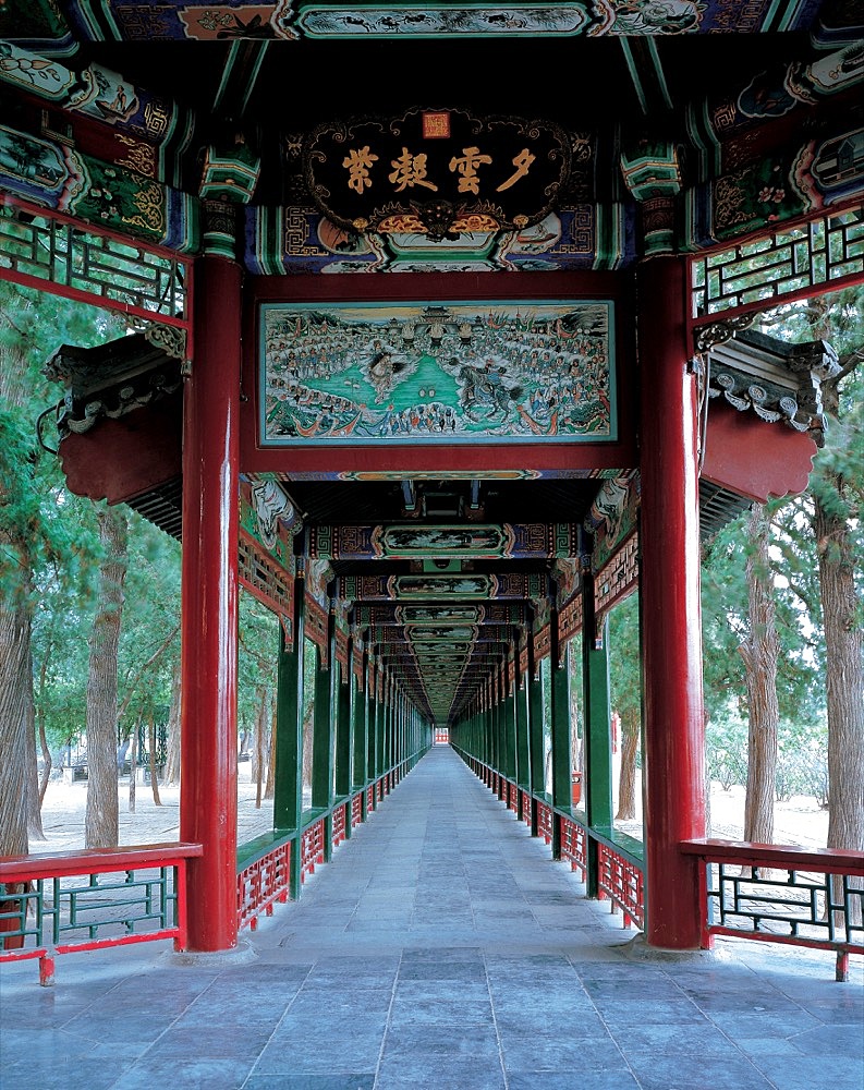 The Long Corridor in Summer Palace, Beijing