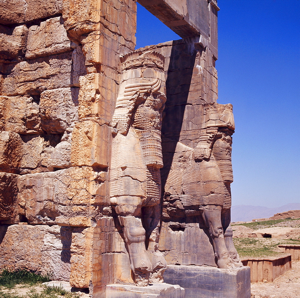 The Gateway of Xerxes, Persepolis, Iran, Middle East 