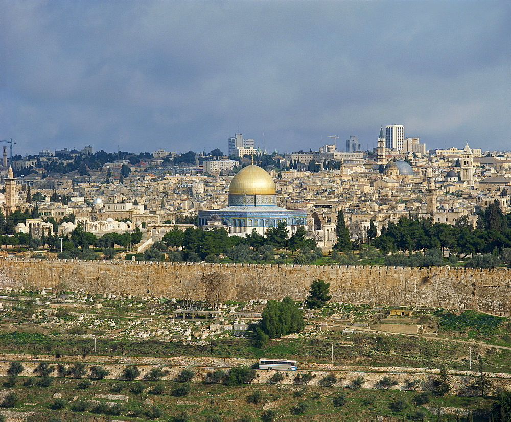 City skyline, Jerusalem, Israel, Middle East