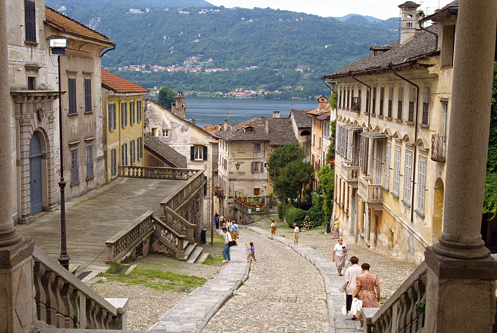 Orta San Guilio, Lake Orta, Piemonte, Italy, Europe