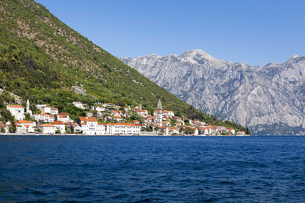 Perast, Bay of Kotor, UNESCO World Heritage Site, Montenegro, Europe