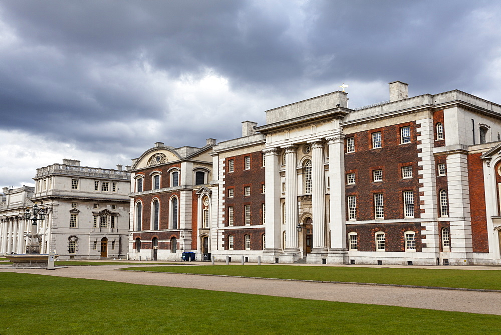 The Old Royal Naval College, UNESCO World Heritage Site, Greenwich, London, England, United Kingdom, Europe 