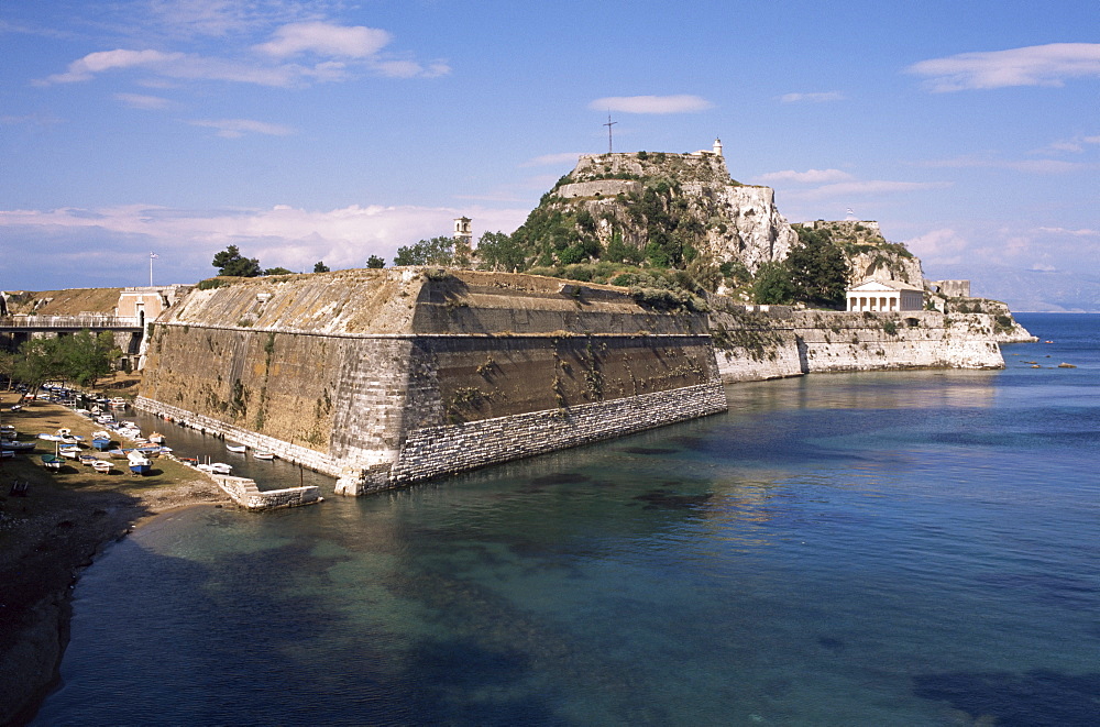 Old fort, Corfu, Ionian islands, Greece, Europe