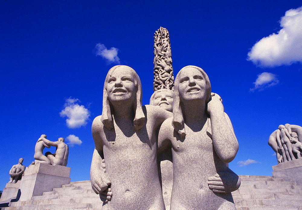 Vigeland Sculpture, Frogner Park, Oslo, Norway