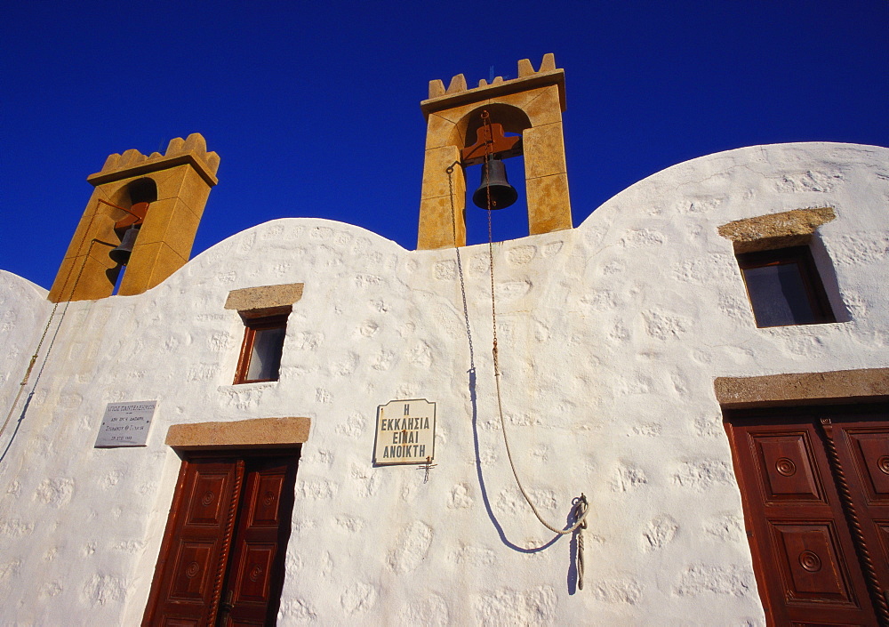 Medieval Monastery of Agios Panteleimon, Patmos, Dodecanese Islands, Greece