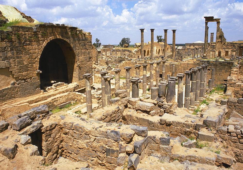 Cardo Maximus, Bosra, Syria, Middle East