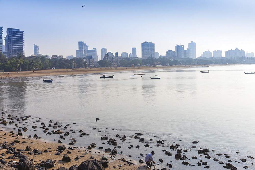 Chowpatty, Mumbai, Maharashtra, India, Asia