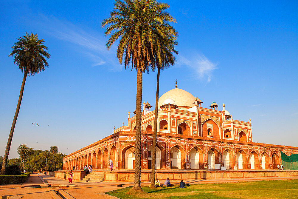 Humayun's Tomb, UNESCO World Heritage Site, New Delhi, Delhi, India, Asia