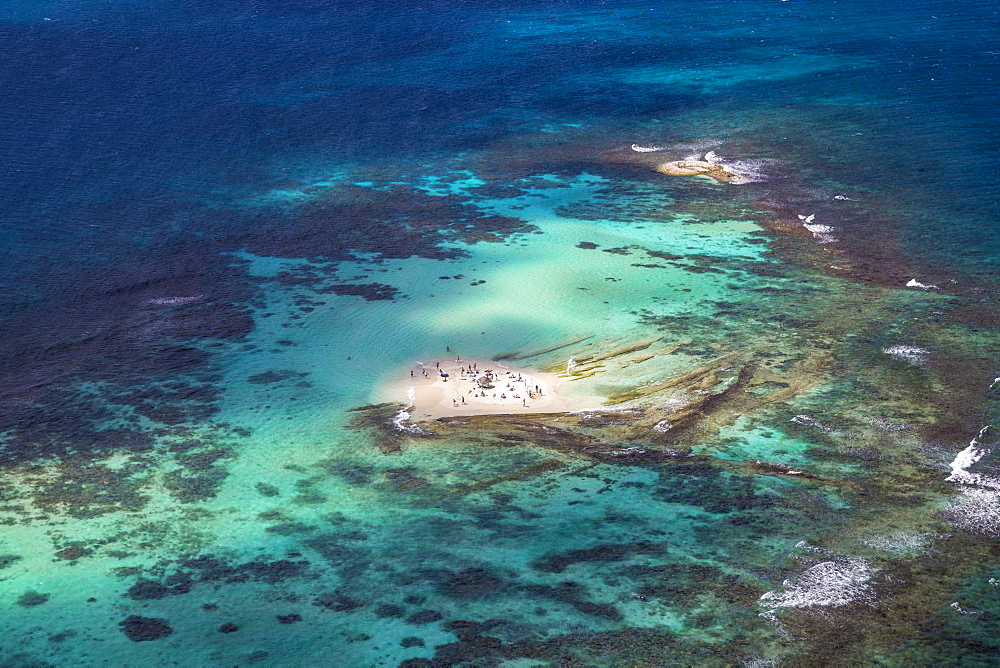 Aerial view of Mopian, The Grenadines, St. Vincent and The Grenadines, West Indies, Caribbean, Central America