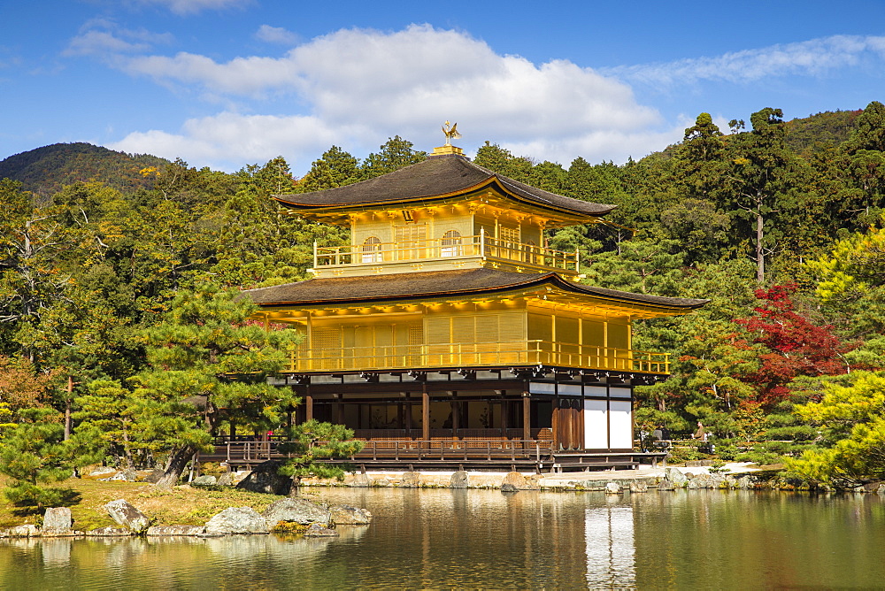 Kinkaku (The Golden Pavilion), UNESCO World Heritage Site, Kyoto, Japan, Asia