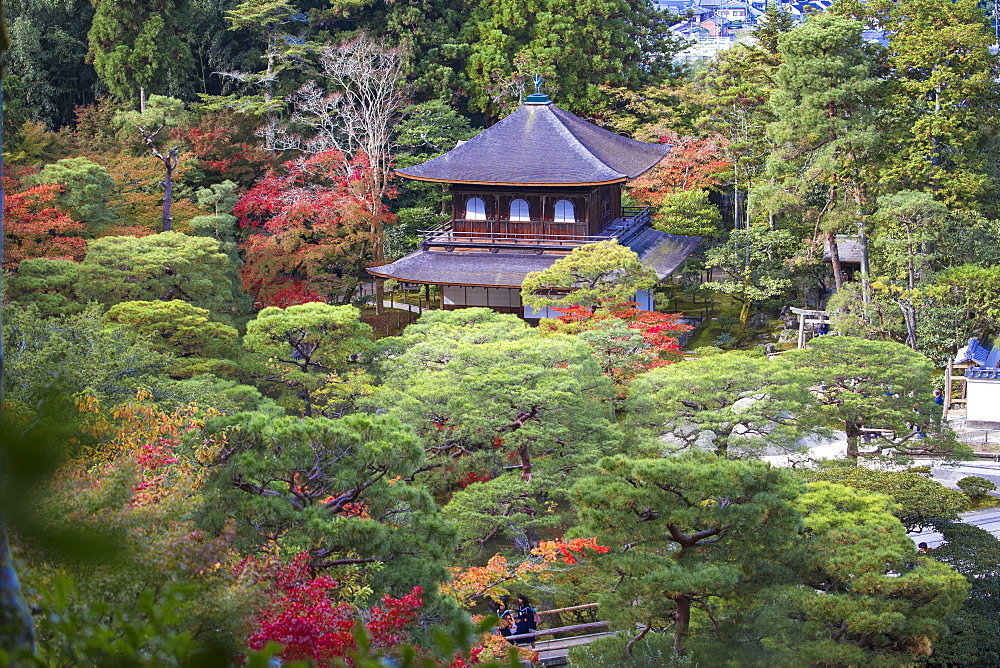 Ginkakuji Temple, UNESCO World Heritage Site, Kyoto, Japan, Asia