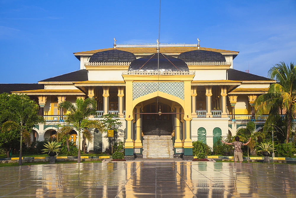 Maimoon Palace, Medan, Sumatra, Indonesia, Southeast Asia, Asia