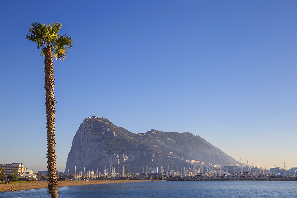 View of Rock of Gibraltar, Gibraltar, Europe