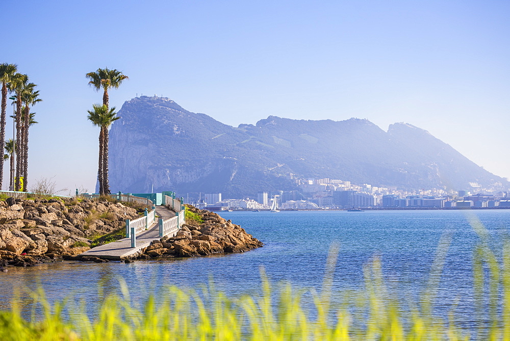 View of Rock of Gibraltar, Gibraltar, Europe